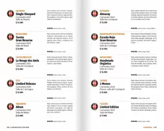 Catálogo Club de Amantes del Vino Página 76