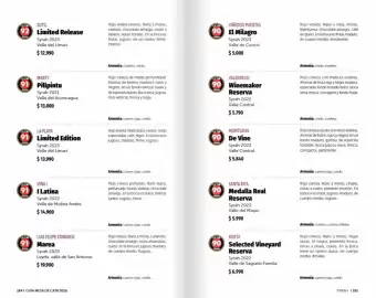 Catálogo Club de Amantes del Vino Página 95