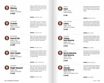 Catálogo Club de Amantes del Vino Página 99