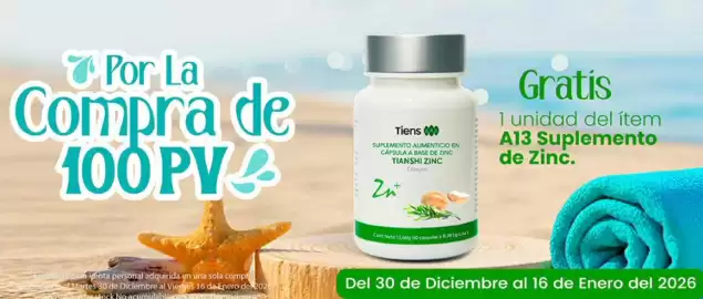 Catálogo Tiens Página 1