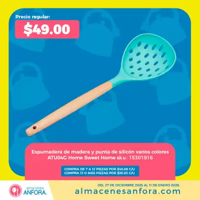 Catálogo Almacenes Anfora (válido hasta 11-01)