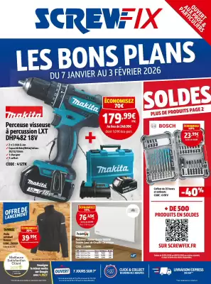 Catalogue Screwfix (valable jusqu'au 3-02)