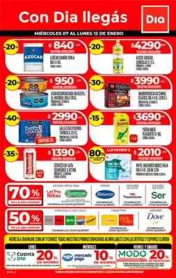Folleto Supermercados DIA (válido hasta 12-01)