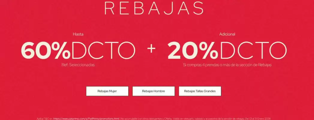 Catálogo Pat Primo (válido hasta 31-01)