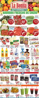 La Bonita Supermarkets weekly ad (valid until 13-01)