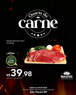 Folheto Master Supermercados (válido até 7-01)