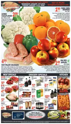 Battaglia's Marketplace flyer (valid until 13-01)