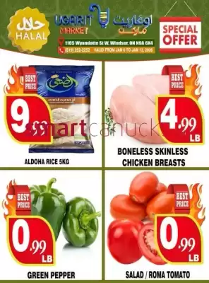 Ugarit Market flyer (valid until 12-01)