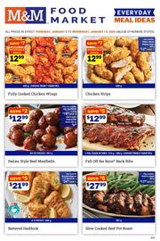 M & M Food Market flyer week 2 Page 1