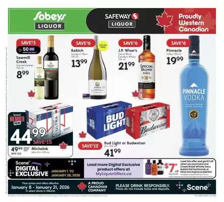 Safeway flyer (valid until 15-01)