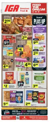 IGA flyer (valid until 15-01)