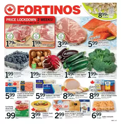 Fortinos flyer (valid until 14-01)