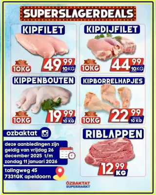 Özbaktat Supermarkt folder (geldig t/m 11-01)