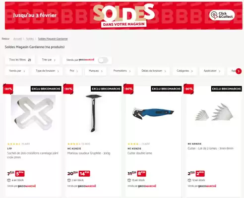 Catalogue Bricomarché (valable jusqu'au 3-02)