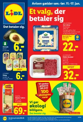 Lidl tilbudsavis (gælder indtil 17-01)