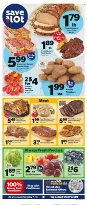 Save a Lot weekly ad (valid until 13-01)