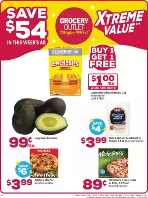 Grocery Outlet weekly ad (valid until 14-01)