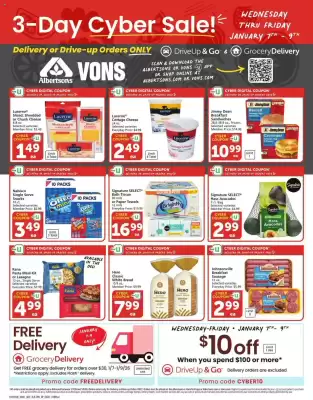 Vons weekly ad (valid until 10-01)