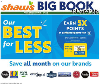 Shaw's flyer Page 1