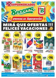 Catálogo Supermercados Becerra Página 1