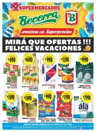 Catálogo Supermercados Becerra Página 1