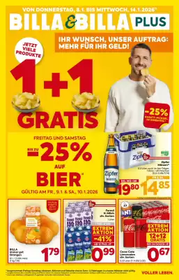 Billa Corso Flugblatt (gültig bis 14-01)