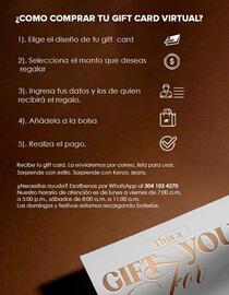 Catálogo Kenzo Jeans Página 1