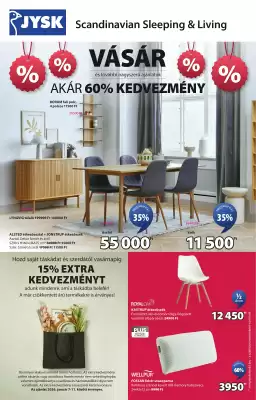 JYSK akciós újság (érvényes eddig: 1-02)