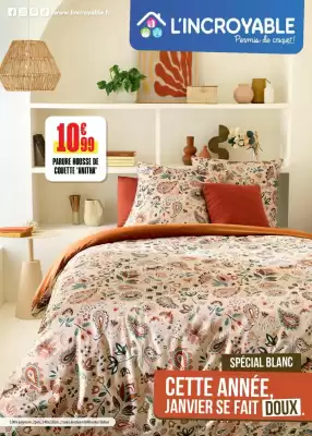 Catalogue L'incroyable (valable jusqu'au 18-01)