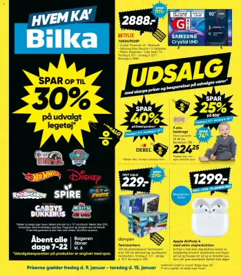 Bilka tilbudsavis (gælder indtil 15-01)