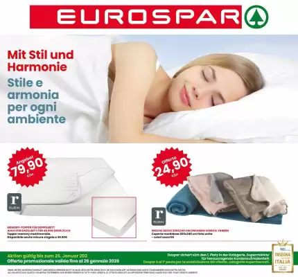 Volantino Eurospar (valido fino al 26-01)