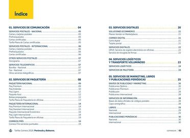 Folleto Correos Página 2