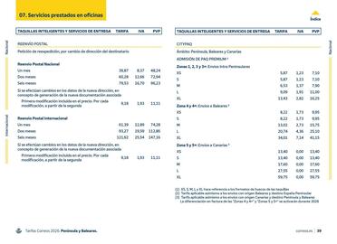 Folleto Correos Página 39