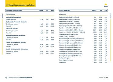Folleto Correos Página 42