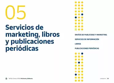 Folleto Correos Página 25