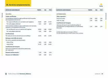 Folleto Correos Página 34