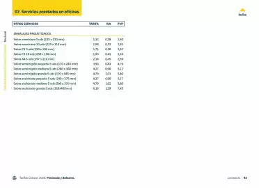 Folleto Correos Página 43