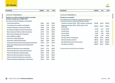 Folleto Correos Página 47