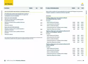 Folleto Correos Página 49