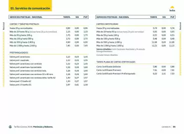 Folleto Correos Página 5