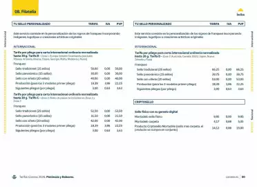 Folleto Correos Página 50