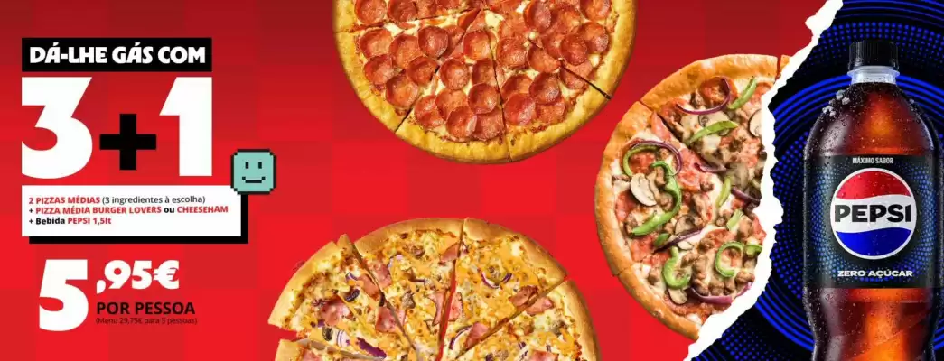 Folheto Pizza Hut (válido até 25-01)