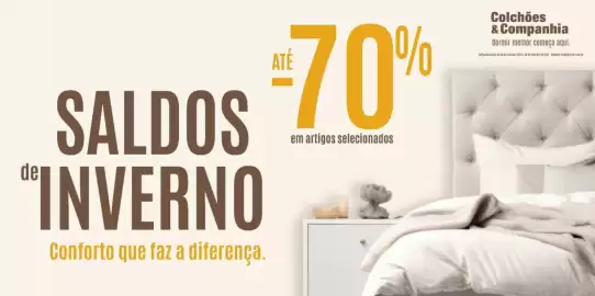 Folheto Colchões & Companhia Página 1