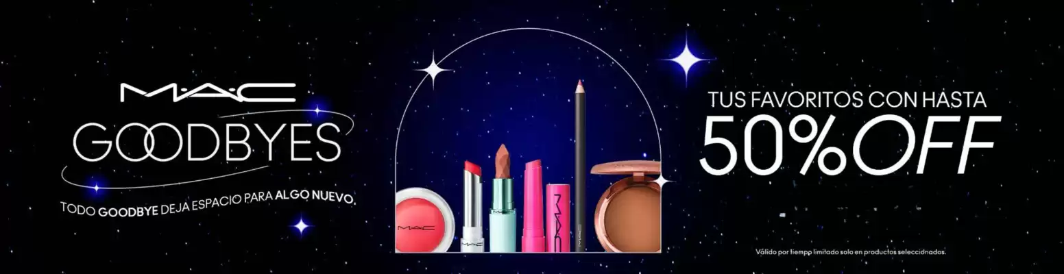 Catálogo MAC Cosmetics (válido hasta 22-01)