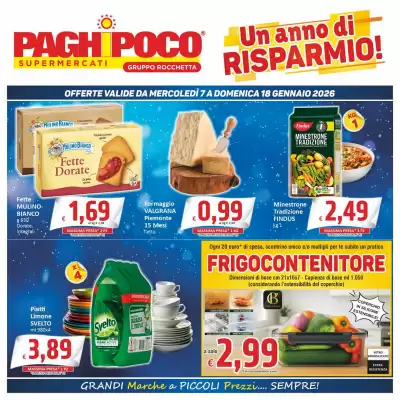 Volantino Paghi Poco (valido fino al 18-01)