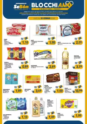 Volantino SeBón Supermercati (valido fino al 28-01)