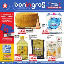 Volantino Boningros Cash and Carry Pagina 1