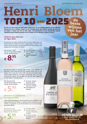 Henri Bloem folder (geldig t/m 31-01)