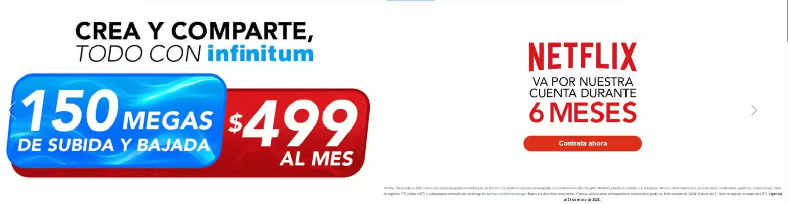 Catálogo Telmex (válido hasta 31-01)