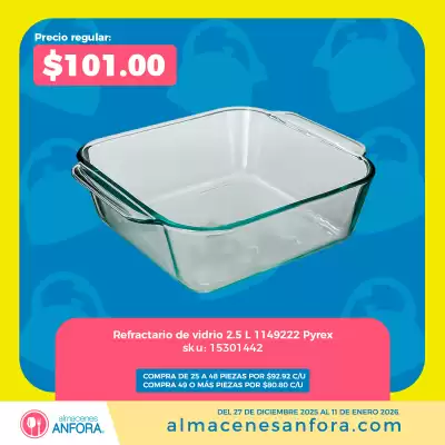 Catálogo Almacenes Anfora (válido hasta 11-01)